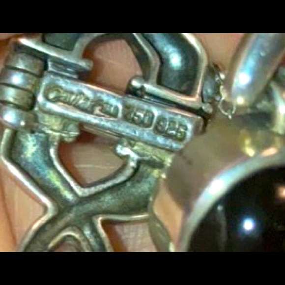 Lagos pearl onyx link bracelet - Picture 5 of 5